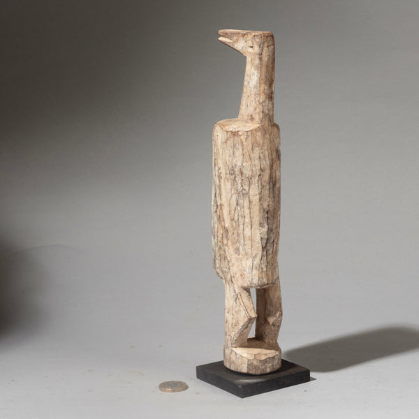 A HIGHLY STYLISED BIRD NATURE SPIRIT, ADAN TRIBE GHANA ( No 4455 )