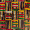 A PRETTY GOLDEN PATTERNED WOMANS CLOTH, EWE TRIBE GHANA ( No 4532 )