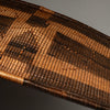 A STUNNING NATURAL FIBRE SHIELD FROM THE NGOMBE TRIBE OF THE CONGO, EX UK COLLECTION  [ No 4544 )