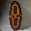 A STUNNING NATURAL FIBRE SHIELD FROM THE NGOMBE TRIBE OF THE CONGO, EX UK COLLECTION  [ No 4544 )