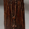 AN ANTIQUE, 80cm HOLY MARY STATUE, MAKONDE TRIBE OF TANZANIA ( No 4543 )