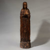AN ANTIQUE, 80cm HOLY MARY STATUE, MAKONDE TRIBE OF TANZANIA ( No 4543 )