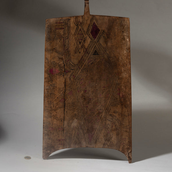 A LARGE MAGIC SQUARE WRITING BOARD FROM HAUSA TRIBE NIGERIA ( No 4471 )