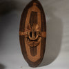 A STUNNING NATURAL FIBRE SHIELD FROM THE NGOMBE TRIBE OF THE CONGO, EX UK COLLECTION  [ No 4544 )