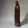 AN ANTIQUE, 80cm HOLY MARY STATUE, MAKONDE TRIBE OF TANZANIA ( No 4543 )