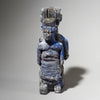 A RELATIONSHIP BLUE PIGMENT POWER OBJECT EWE TRIBE FROM GHANA( No 4557 )