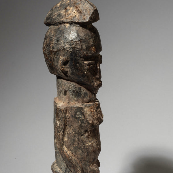 A MULTIFACETED LARGE LOBI THIL  FIGURE FROM BURKINA FASO     ( No 4559)