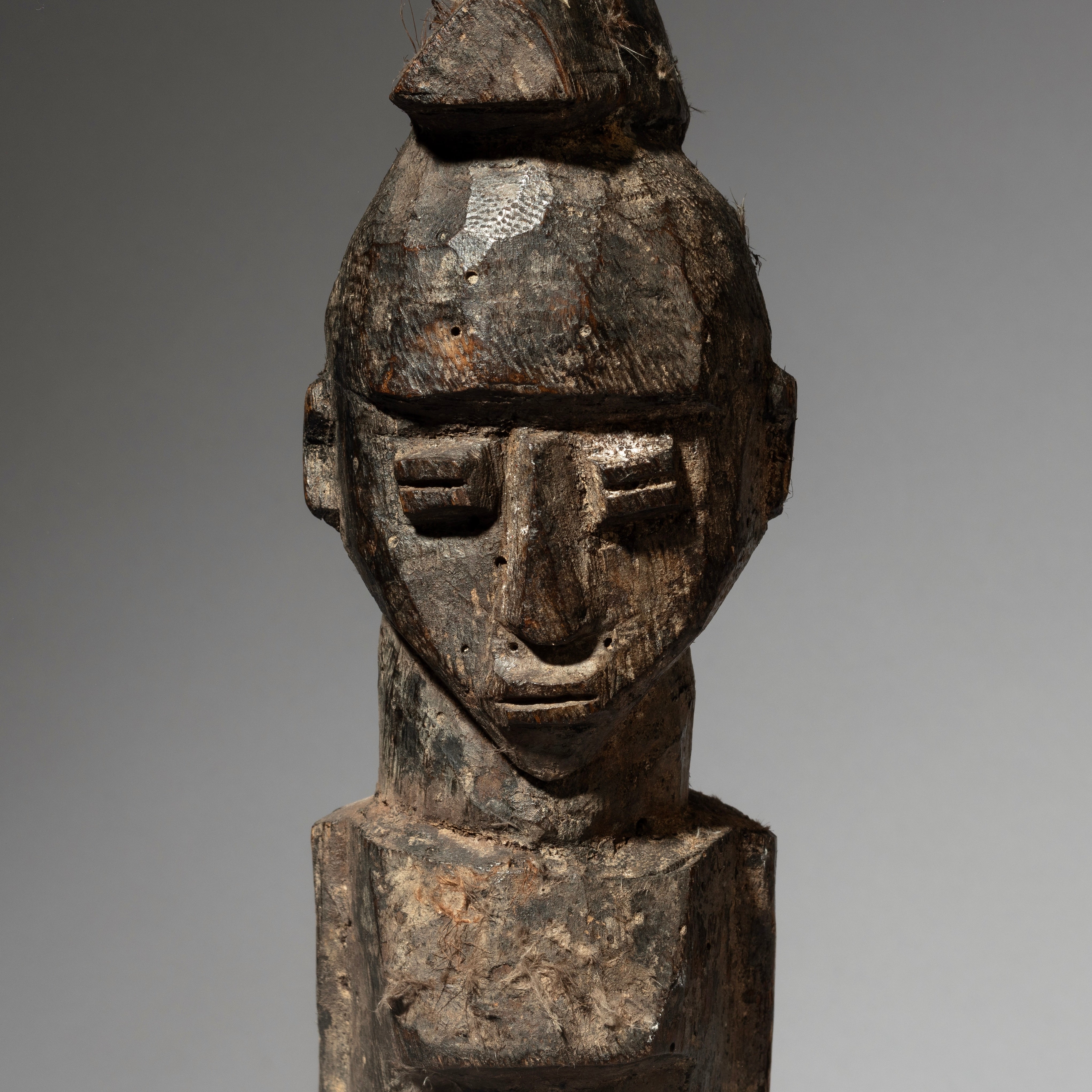 A MULTIFACETED LARGE LOBI THIL  FIGURE FROM BURKINA FASO     ( No 4559)