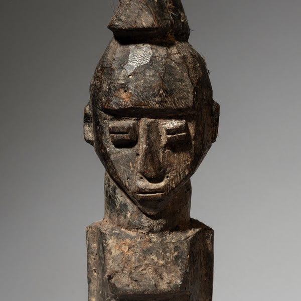 A MULTIFACETED LARGE LOBI THIL  FIGURE FROM BURKINA FASO     ( No 4559)