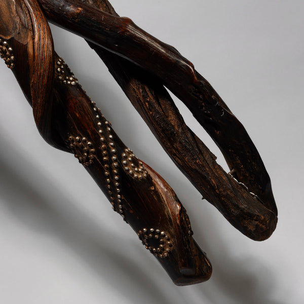 A RARE PAIR OF TRADITIONAL WEDDING STAFFS FROM EAST AFRICA   [ No 4575 )