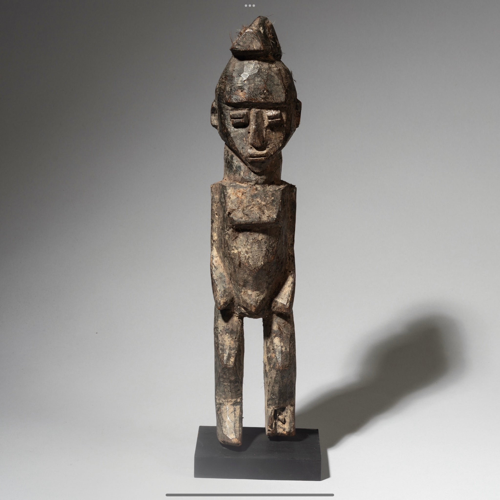 A MULTIFACETED LARGE LOBI THIL  FIGURE FROM BURKINA FASO     ( No 4559)
