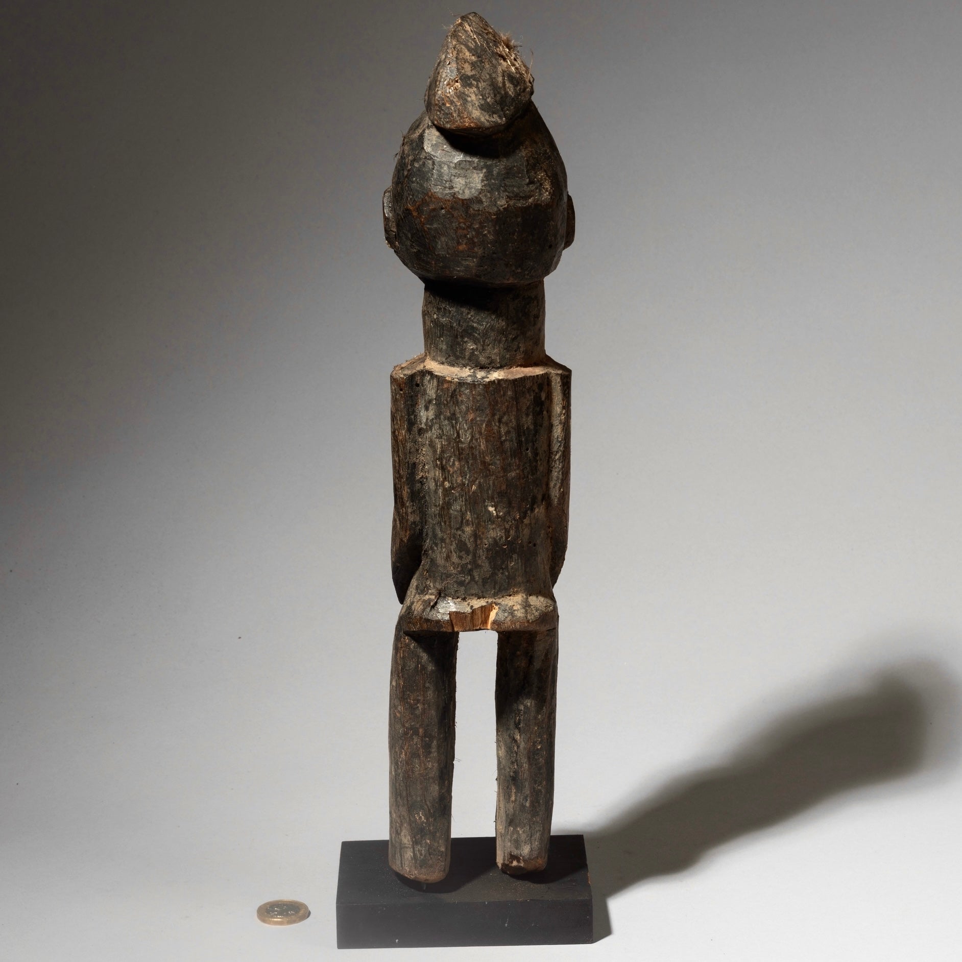A MULTIFACETED LARGE LOBI THIL  FIGURE FROM BURKINA FASO     ( No 4559)