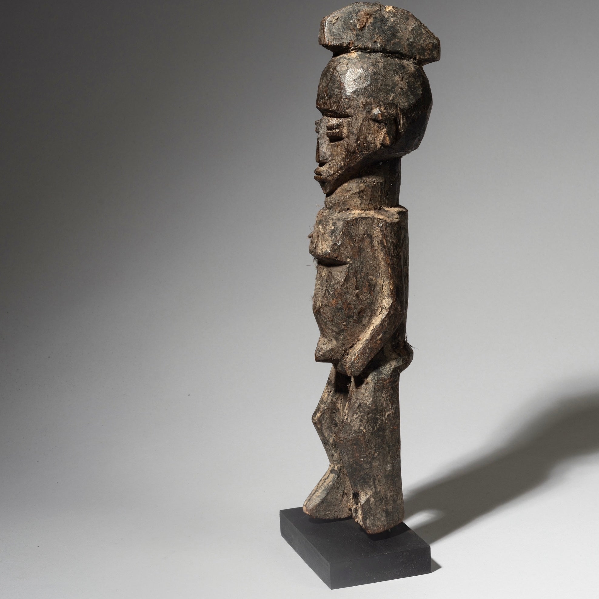 A MULTIFACETED LARGE LOBI THIL  FIGURE FROM BURKINA FASO     ( No 4559)