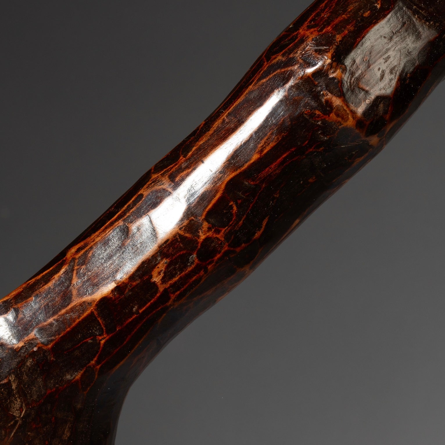 A GLOSSY +SCULPTURAL ALTAR FIGURE, BARI TRIBE OF EAST AFRICA  ( No 4574)