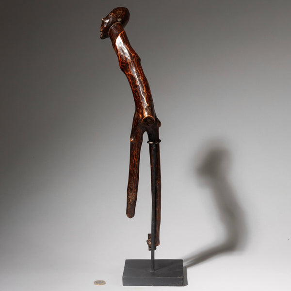 A GLOSSY +SCULPTURAL ALTAR FIGURE, BARI TRIBE OF EAST AFRICA  ( No 4574)