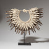A SCALLOP SHELL MINIATURE COLLAR FROM PAPUA NEW GUINEA( No 4604 )
