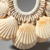 A SMALL SCALLOP SHELL  COLLAR FROM PAPUA NEW GUINEA( No 4606)