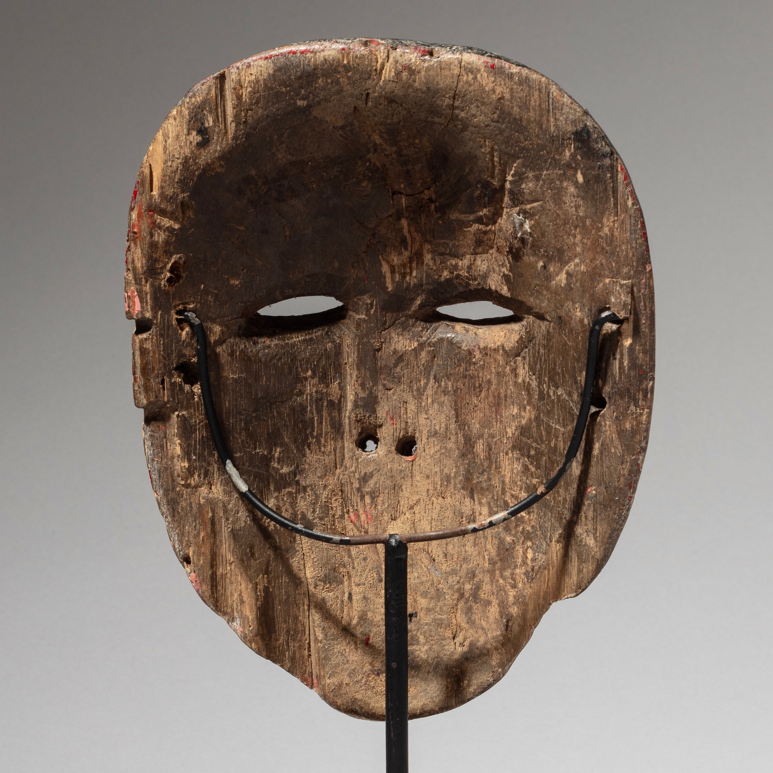 A SERENE FEMININE TOPENG MASK FROM JAVA INDONESIA ( No 4647 )