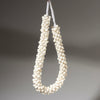 A BUNCH WHITE SHELL NECKLACE FROM PAPUA NEW GUINEA( No 4605 )