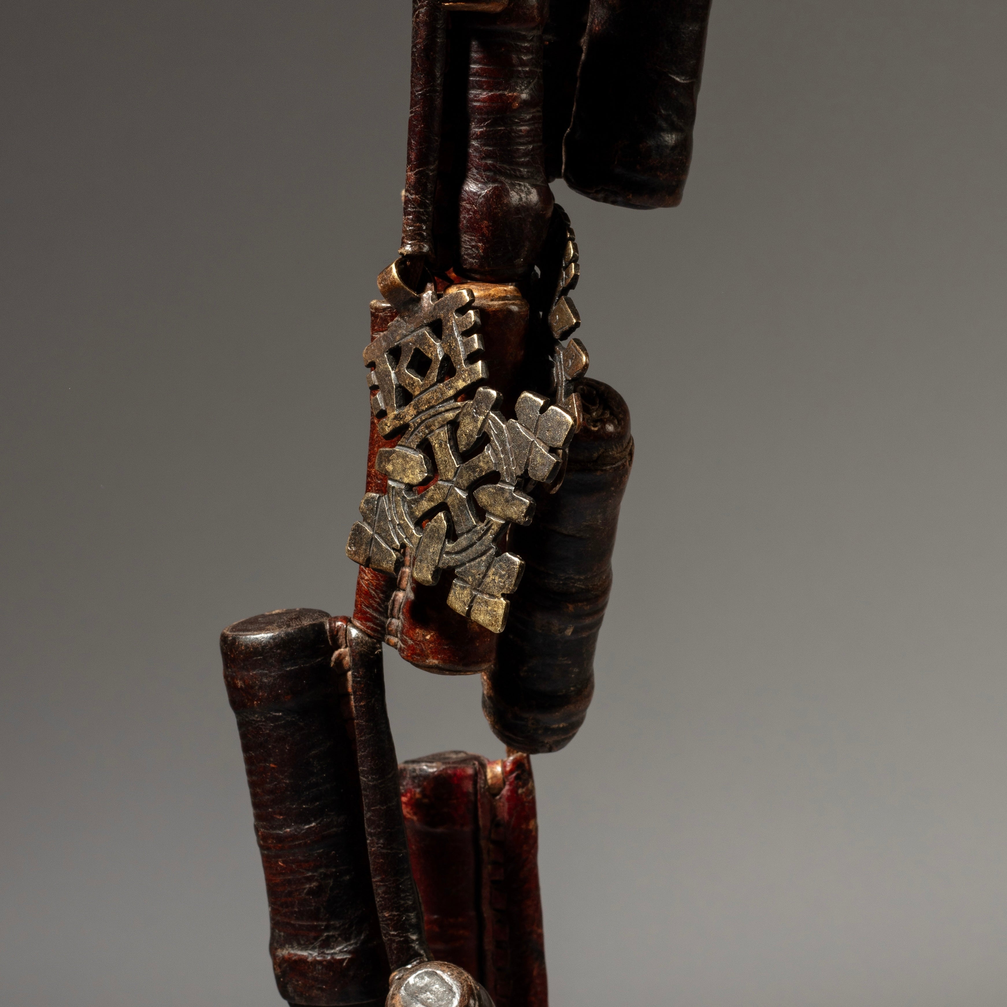 AN INTRIGUING MAGIC KITAB TALSMANIC NECKLACE FROM ETHIOPIA  ( No 4625 )