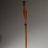 A RARE FIGURATIVE WOODEN STAFF FROM ZULU TRIBE OF SOUTH AFRICA EX UK COLL. ( No 4634 )