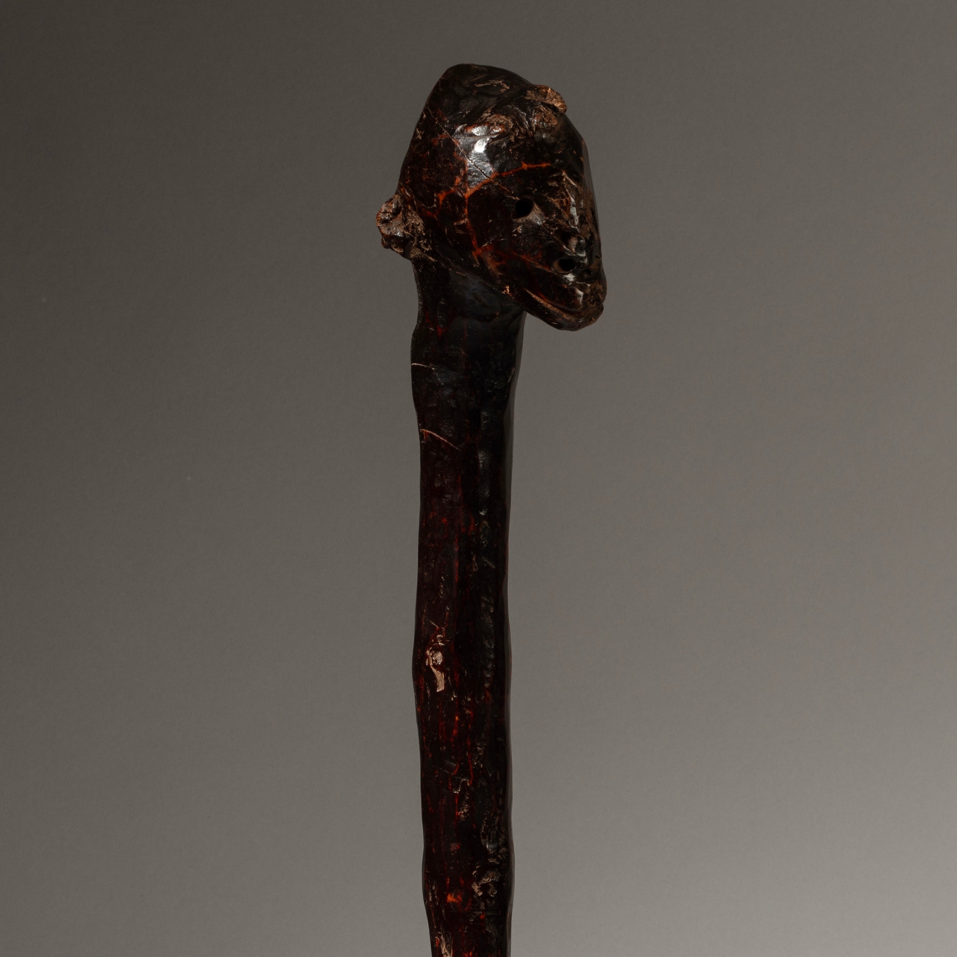 A HIGHLY PATINATED ALTAR FIGURE, BARI TRIBE OF EAST AFRICA  ( No 4629 )