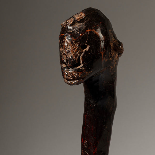 A HIGHLY PATINATED ALTAR FIGURE, BARI TRIBE OF EAST AFRICA  ( No 4629 )