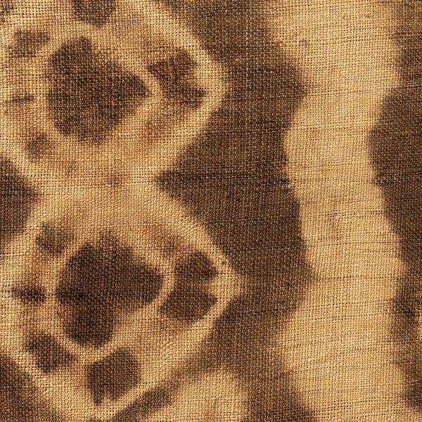 A RARE MOUNTED RAFFIA SKIRT FRAGMENT FROM THE KUBA PEOPLE OF CONGO ( No 4617 )