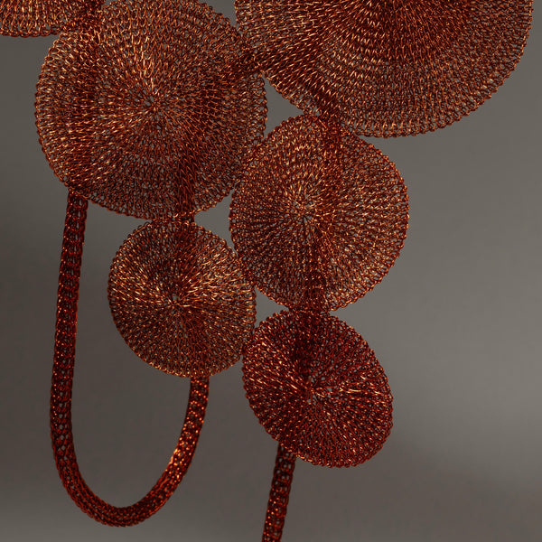 A STUNNING WIRE NECKLACE, SUMBA, INDONESIA ( No 4623 )