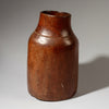 A LARGE  CHUNKY HONEY POT WITH METAL INDIGENOUS REPAIRS FROM THE TUTSI TRIBE OF RWANDA ( No 4608 )