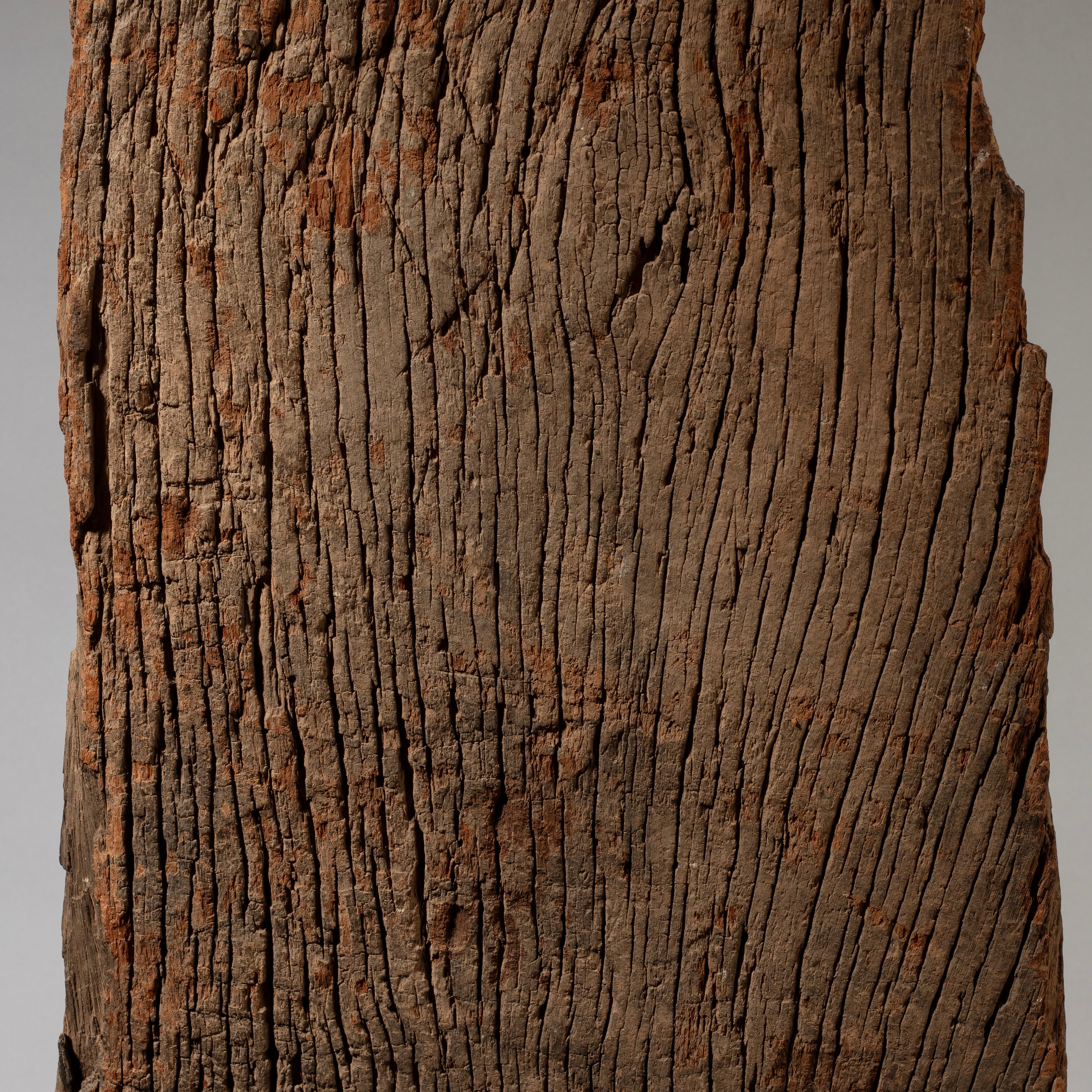 A WEATHERED LARGE FIGURATIVE  DOOR PANEL, YORUBA TRIBE OF NIGERIA EX UK COLL. (No 4641 )
