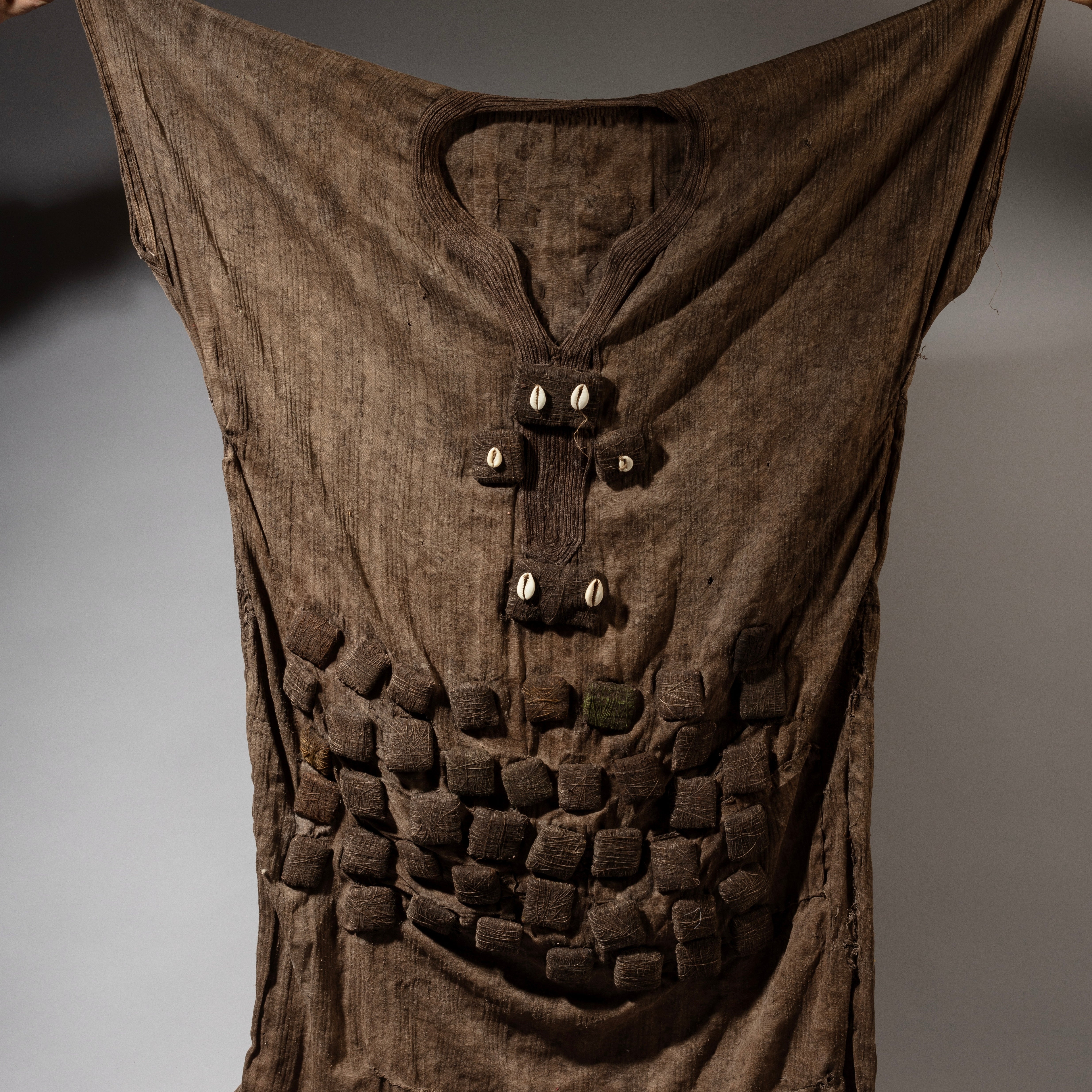 A CAPTIVATING TALISMANIC JACKET FROM THE HAUSA TRIBE OF NIGERIA ( No 4621]