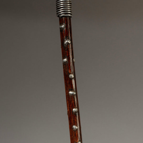 A GLORIOUSLY PATINATED ELDERS STAFF FROM TANZANIA EAST.AFRICA ( No 4630 )