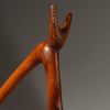 AN UNIQUELY SHAPED ANIMAL STAFF FROM TANZANIA EAST.AFRICA ( No 4628)