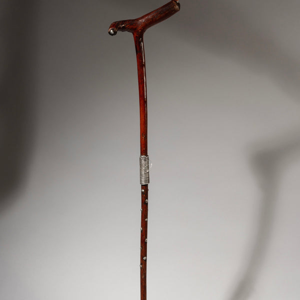 A GLORIOUSLY PATINATED ELDERS STAFF FROM TANZANIA EAST.AFRICA ( No 4630 )
