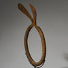 A DRAMATIC IRON TORQUE CURRENCY KIRDI TRIBE OF CAMEROON, WEST AFRICA ( No 4685 )