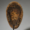 A NICELY PATINATED LEGA TRIBE MASK FROM CONGO [ No 4689 )