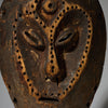 A UNUSUAL  IDIMU” KAOLIN ENCRUSTED LEGA TRIBE MASK ( No 4690 )