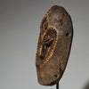 A UNUSUAL  IDIMU” KAOLIN ENCRUSTED LEGA TRIBE MASK ( No 4690 )