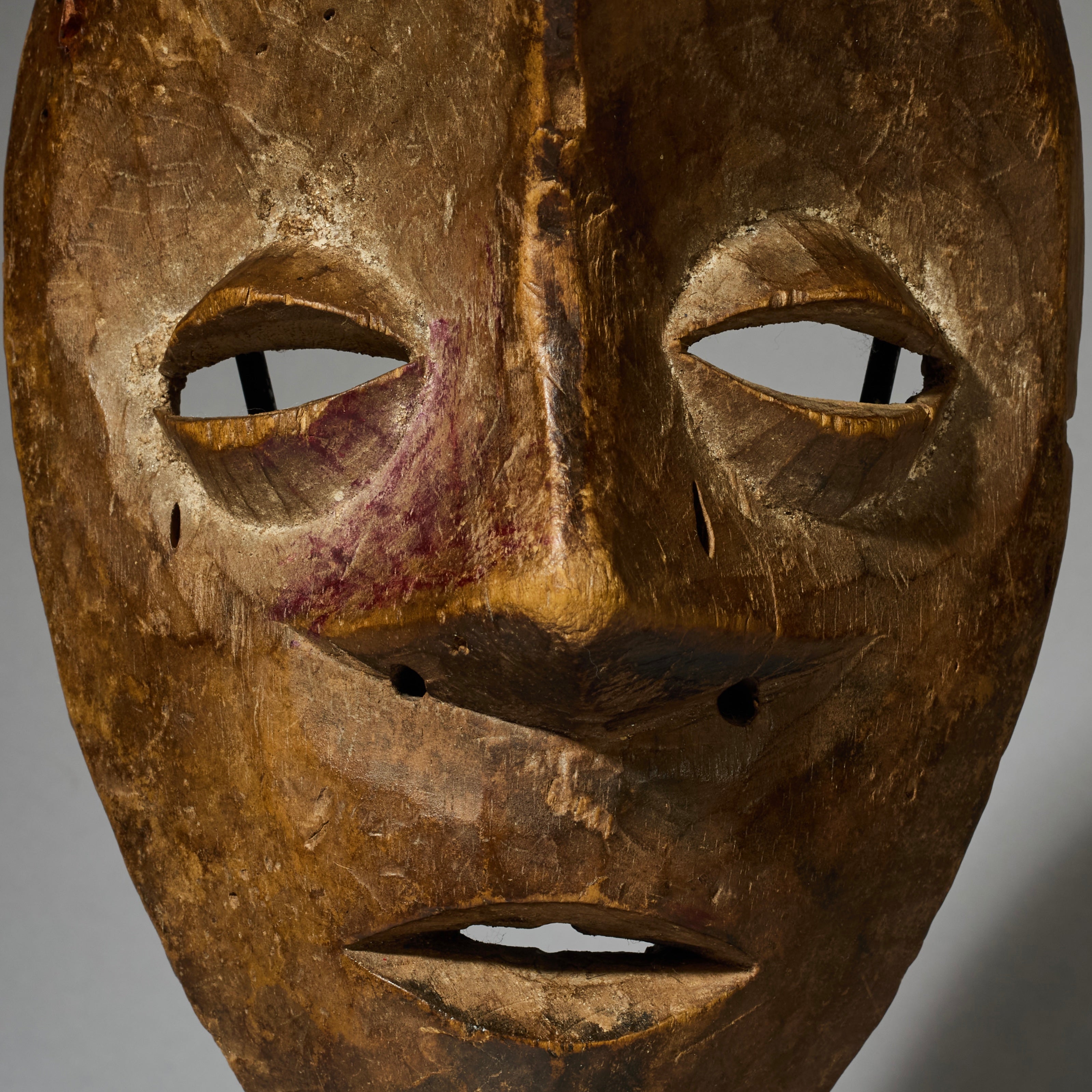A SERENE LEGA TRIBE MASK FROM CONGO ( No 4688)