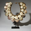A PEARLESCENT SHELL NECKLACE FROM PAPUA NEW GUINEA( No 4699 )