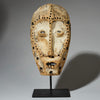 A CHARACTER MASK FROM LEGA TRIBE, CONGO ( No 4719 )