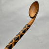 A WELL PATINATED ZULU SPOON , EX UK COLLECTION [ No 4732 )