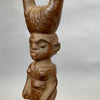 A LIKEABLE LOBI FIGURATIVE CATAPULT FROM THE IVORY COAST, W.AFRICA ( No 4705 )