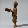 A UNIQUE LOBI ALTAR FIGURE  WITH BOOK, BURKINA FASO( No 1445 )