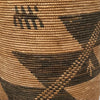 A FINE, RARE + FABULOUS FIBRE BASKET WITH LID FROM TUTSI TRIBE RWANDA ( No 4735 )