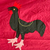 A BIRD RICH ASAFO FLAG FROM THE FANTE TRIBE OF GHANA W.AFRICA (No 4722 )