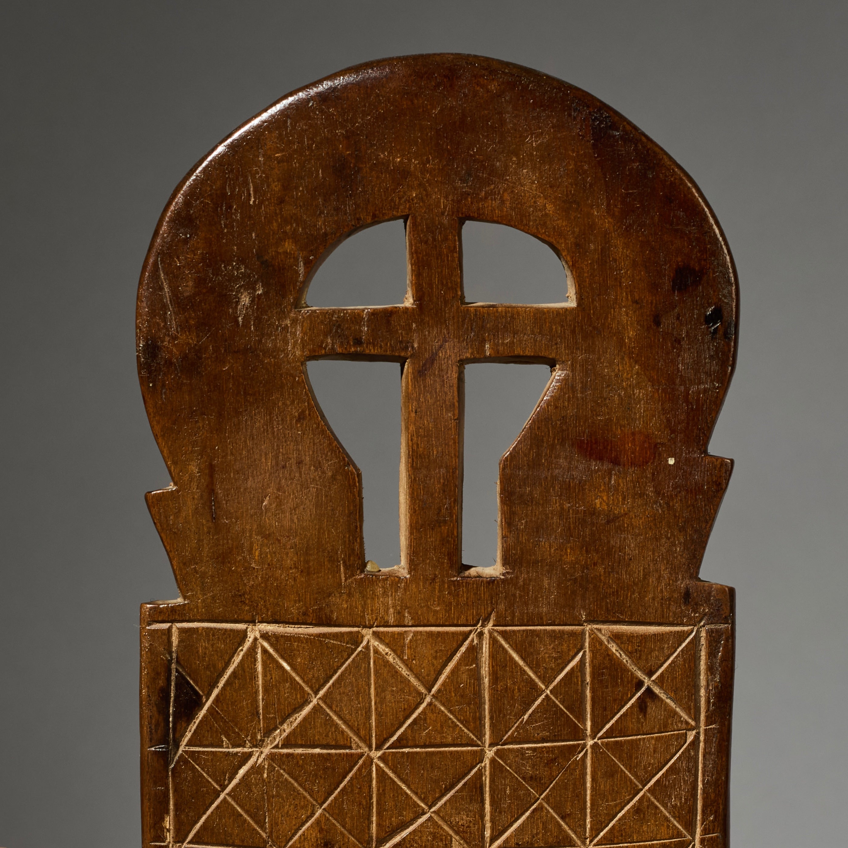 A FINE LOVE COMB, BAULE TRIBE IVORY COAST W. AFRICA (No 4904)