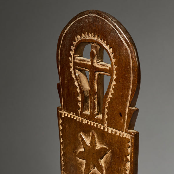 A FINE LOVE COMB, BAULE TRIBE IVORY COAST W. AFRICA (No 4904)
