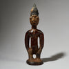 A FINE OLD  IBEJI, EX UK COLL. YORUBA TRIBE OF NIGERIA ( No 4901 )